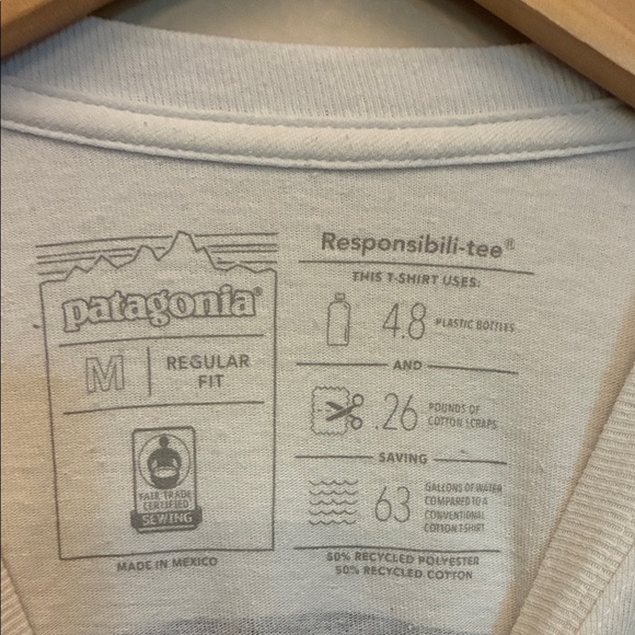 Patagonia Cream Responsibili-Tee - Picture 2 of 6